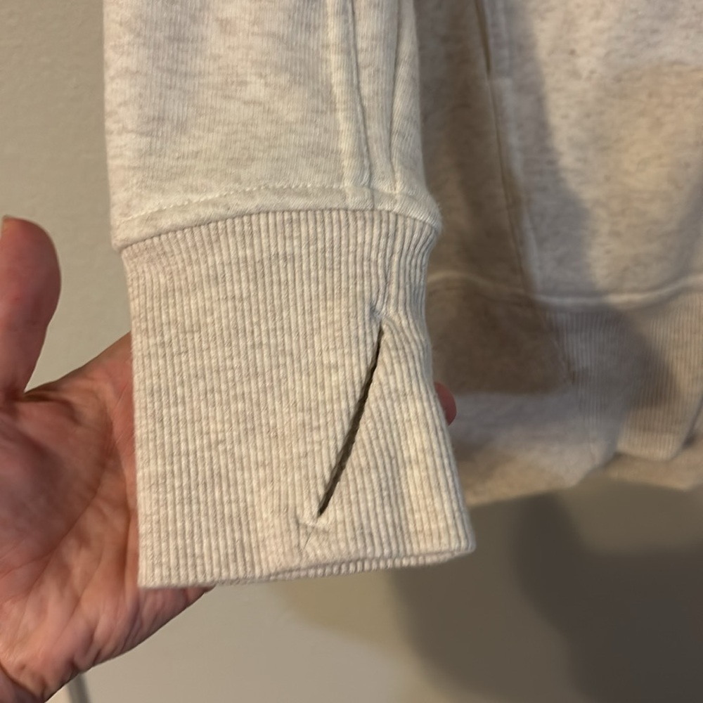 Athleta Long Two Way Zip Up Hoodie - Picture 3 of 7
